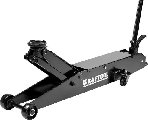 KRAFTOOL 5т, 150-560мм, домкрат подкатной гидравлический, удлиненный High-Lift 43455-5