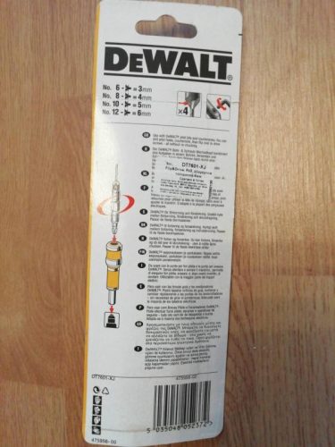 Насадка для сверления и заворачивания №8 DeWALT DT 7601