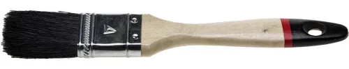 STAYER 20 мм, 3/4", щетина натуральная чёрная, деревянная ручка, кисть плоская UNIVERSAL-EURO 01022-020