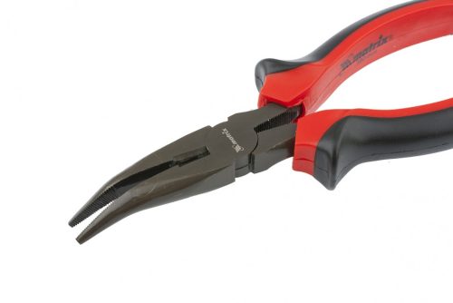 Фото Длинногубцы изогнутые Black Nickel, 180 мм, двухкомпонентные рукоятки Matrix Длинногубцы изогнутые Black Nickel, 180 мм, двухкомпонентные рукоятки Matrix