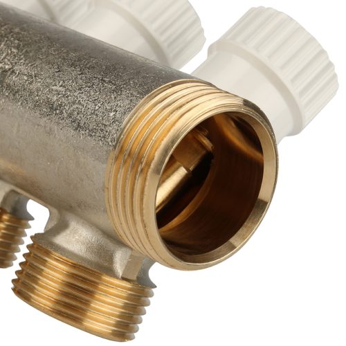 SMB 6851 013404 STOUT Коллектор распределительный 1", 4 отвода 3/4"ЕК