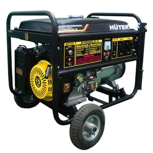 Бензиновая электростанция Huter DY8000LX-3 64/1/28