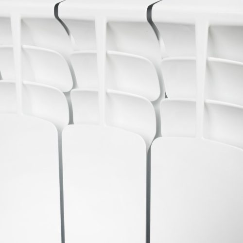 SRB-0310-035006 STOUT Space 350 6 секций радиатор биметаллический боковое подключение RAL9016