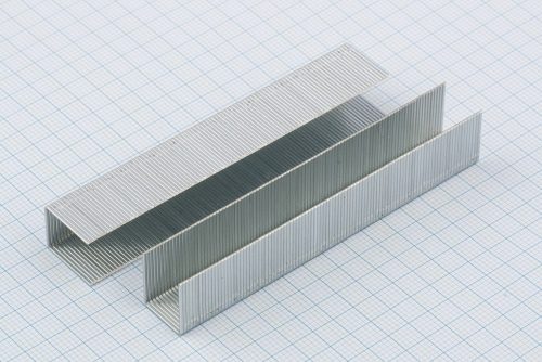 Фото Скобы, 14 мм, для мебельного степлера, усиленные, тип 53, 1000 шт Gross Скобы, 14 мм, для мебельного степлера, усиленные, тип 53, 1000 шт Gross
