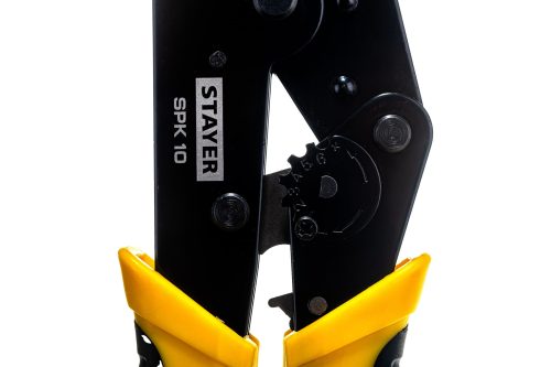 Фото STAYER 0.5-10 мм², для медных наконечников и гильз, пресс-клещи 45440 Professional STAYER 0.5-10 мм², для медных наконечников и гильз, пресс-клещи 45440 Professional