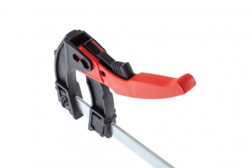 Фото Струбцина реечная быстрозажимная, пластиковый корпус рычажно-храповой механизм, 100 х 90 х 195 мм, штанга 5 х 20 мм Matrix Струбцина реечная быстрозажимная, пластиковый корпус рычажно-храповой механизм, 100 х 90 х 195 мм, штанга 5 х 20 мм Matrix