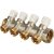 SMB 6851 013404 STOUT Коллектор распределительный 1", 4 отвода 3/4"ЕК