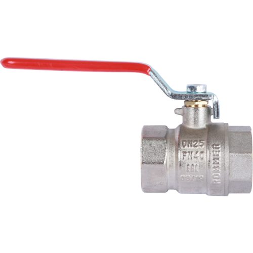 Фото RBV-0001-0110325 ROMMER Шаровой кран 1" ВН/ВН, ручка рыча RBV-0001-0110325 ROMMER Шаровой кран 1" ВН/ВН, ручка рыча