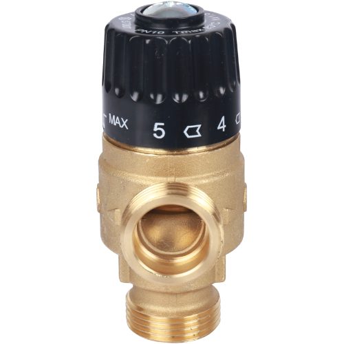 SVM-0125-186520 STOUT Термостатический смесительный клапан для систем отопления и ГВС 3/4"  НР   30-65°С KV 1,8