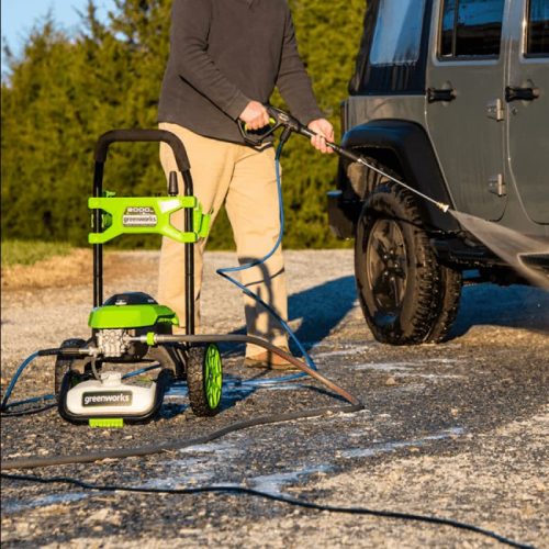 Мойка высокого давления электрическая Greenworks GHP2000, 2000 Вт, 140 бар