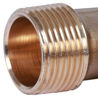 SFP-0011-000132 STOUT Угольник-переходник с наружной резьбой 1"х32 для металлопластиковых труб прессовой