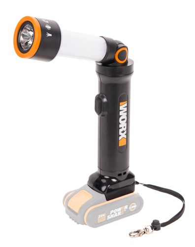 Фонарь аккумуляторный WORX WX027.9, без АКБ и ЗУ