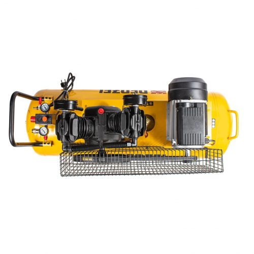 Компрессор воздушный BCV2200/100, ременный привод, 2.2 кВт, 100 литров, 370 л/мин Denzel