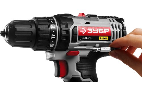 Фото Аккумуляторная дрель-шуруповерт ЗУБР ДШЛ-121 Аккумуляторная дрель-шуруповерт ЗУБР ДШЛ-121