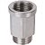 SFT-0055-001212 STOUT Удлинитель ВН шестигранный никелированный 1/2"x1/2"
