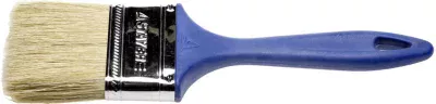 STAYER 63 мм, 2,5", щетина натуральная светлая, пластмассовая ручка, кисть плоская UNIVERSAL 01085-63_z01