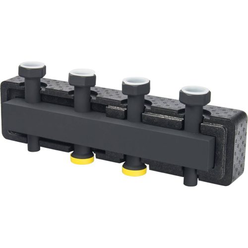 SDG-0016-004002 STOUT Стальной распределительный коллектор 2 отопительных контура. В теплоизоляции DN 25