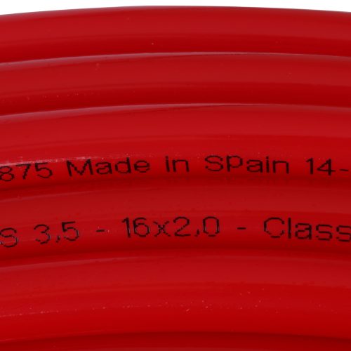 SPX-0002-101620 STOUT 16х2,0 (бухта 100 метров) PEX-a труба из сшитого полиэтилена с кислородным слоем, красная