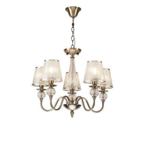 Фото Люстра Freya FR2685PL-05BZ Люстра Freya FR2685PL-05BZ