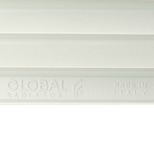 Global ISEO 500 14 секций радиатор алюминиевый боковое подключение (белый RAL 9010)
