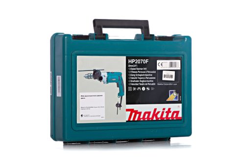 Двухскоростная ударная дрель Makita HP 2070 F