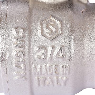 SVB-0012-000020 STOUT Кран шаровой стандартнопроходной, ВР/ВР, ручка бабочка 3/4"
