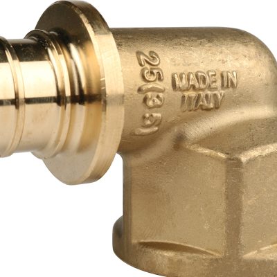 SFA-0006-002510 STOUT Угольник-переходник с внутренней резьбой 25xG 1" для труб из сшитого полиэтилена аксиальный