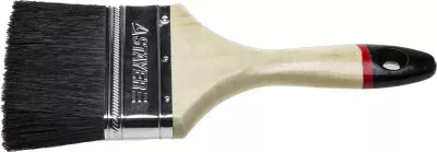 STAYER 100 мм, 4", щетина натуральная чёрная, кисть плоская UNIVERSAL-EURO 01022-100