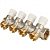 SMB 6851 343404 STOUT Коллектор распределительный 3/4", 4 отвода 3/4"ЕК