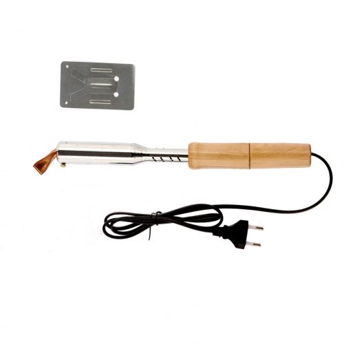 Фото Паяльник электрика с ручкой из дерева, 100 Вт, 220 В Sparta Паяльник электрика с ручкой из дерева, 100 Вт, 220 В Sparta