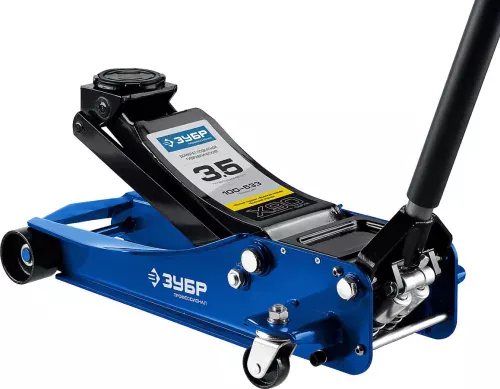 Фото Домкрат подкатной гидравлический ЗУБР X90 43054-3.5 (3.5 т) Домкрат подкатной гидравлический ЗУБР X90 43054-3.5 (3.5 т)