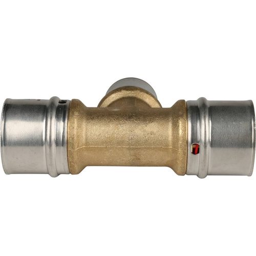 Фото SFP-0005-322632 STOUT Тройник переходной 32х26х32 для металлопластиковых труб прессовой SFP-0005-322632 STOUT Тройник переходной 32х26х32 для металлопластиковых труб прессовой