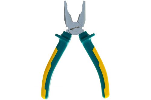 KRAFTOOL 180 мм, Cr-Mo, плоскогубцы комбинированные KRAFT-MAX 22011-1-18