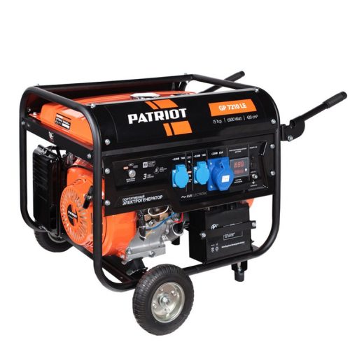 Фото Бензиновый генератор PATRIOT GP 7210LE 474101588 Бензиновый генератор PATRIOT GP 7210LE 474101588