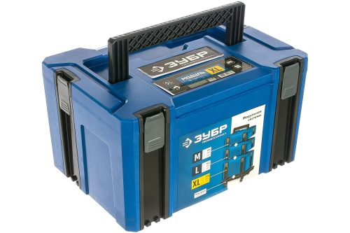 Фото ЗУБР 443 х 310 х 248 мм (25"), ящик для инструмента МОДУЛЬ-25 38165-25 Профессионал ЗУБР 443 х 310 х 248 мм (25"), ящик для инструмента МОДУЛЬ-25 38165-25 Профессионал