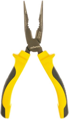 Фото Inforce Никелированные длинногубцы 160 мм 06-18-46 Inforce Никелированные длинногубцы 160 мм 06-18-46