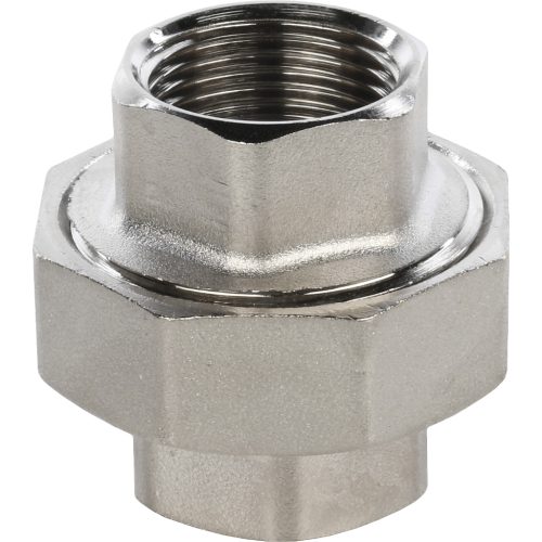 Фото SFT-0034-000034 STOUT Разъемное соединение "американка" ВВ никелированное 3/4 SFT-0034-000034 STOUT Разъемное соединение "американка" ВВ никелированное 3/4