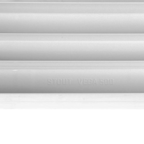 SRB-0110-035012 STOUT STYLE 350 12 секций радиатор биметаллический боковое подключение (белый RAL 9010)