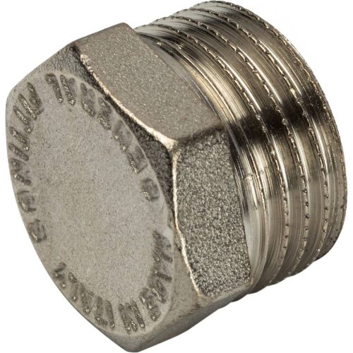 Фото SFT-0025-000012 STOUT Заглушка НР никелированная 1/2 SFT-0025-000012 STOUT Заглушка НР никелированная 1/2