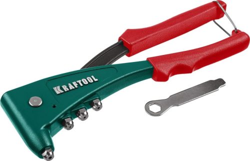 KRAFTOOL заклепки 2.4-4.8 мм, заклепочник усиленный NX-5 31173-H6