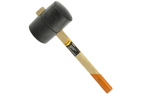 Фото Киянка резиновая, 450 г, черная резина, деревянная рукоятка Sparta Киянка резиновая, 450 г, черная резина, деревянная рукоятка Sparta