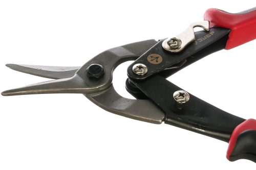 Фото ЗУБР 250 мм, прямые, У8А, ножницы по металлу двухрычажные 23140-S ЗУБР 250 мм, прямые, У8А, ножницы по металлу двухрычажные 23140-S