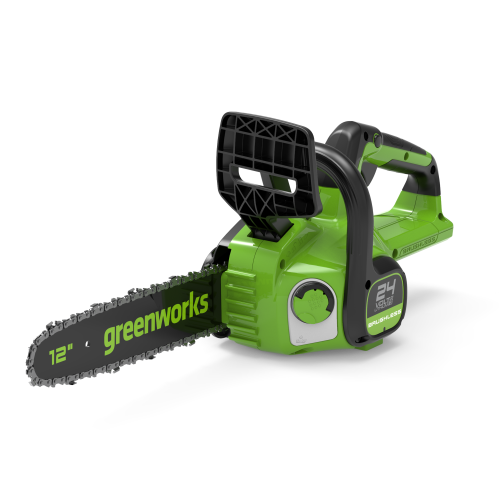 Аккумуляторная цепная пила GreenWorks GD24CS30K4 24V (c АКБ 4Ач и ЗУ) 2007007UB