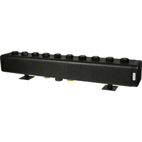 SDG-0016-005005 STOUT Стальной распределительный коллектор 5 отопительных контуров. В теплоизоляции DN 32