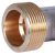 SFS-0006-011432 STOUT Угольник-переходник с наружной резьбой 1 1/4"x32 для металлопластиковых труб винтовой