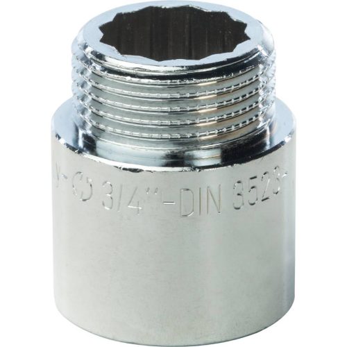 Фото SFT-0002-003425 STOUT Удлинитель хромированный 3/4X25 SFT-0002-003425 STOUT Удлинитель хромированный 3/4X25