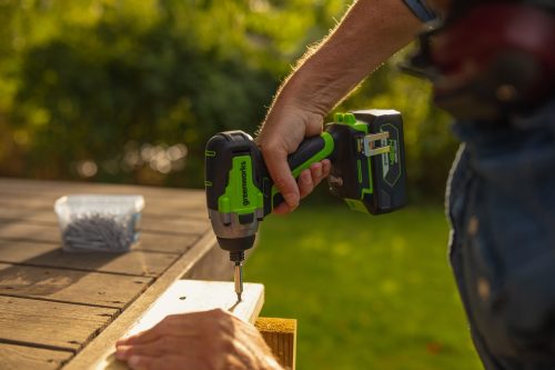 Винтоверт ударный аккумуляторный Greenworks GD24ID3 24V (без АКБ и ЗУ) 3802807