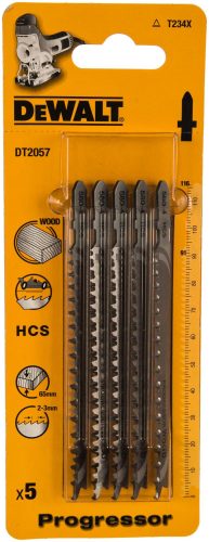 Пилка по дереву HCS 116x91x2-3x65мм, T234, 5 шт. Dewalt DT2057