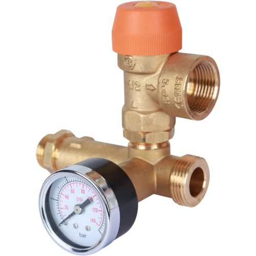SDG-0038-282502 STOUT Насосная группа с теплообменником 28 пластин,с насосом Grundfos UPSO 25-65 в теплоизоляции
