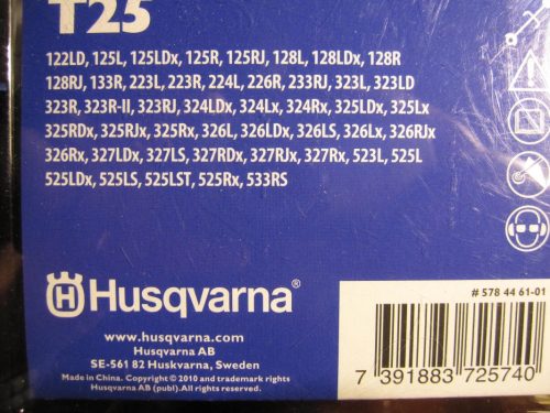 Головка полуавтоматическая T25 M10 для травокосилок Husqvarna 5784461-01